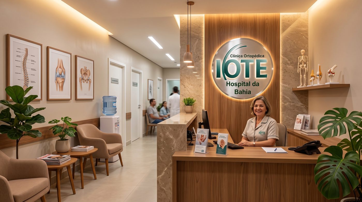 Recepção da Clínica IOTE